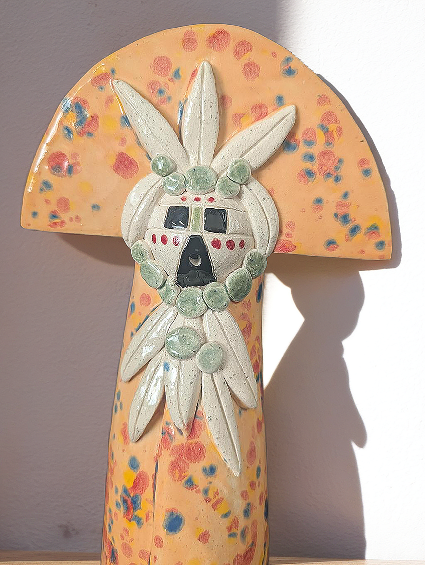 Shalako Style White Clay