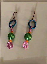 Anodized Aluminum Earrings Small 155