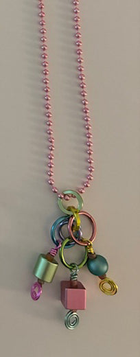 Anodized Aluminum Necklace 179