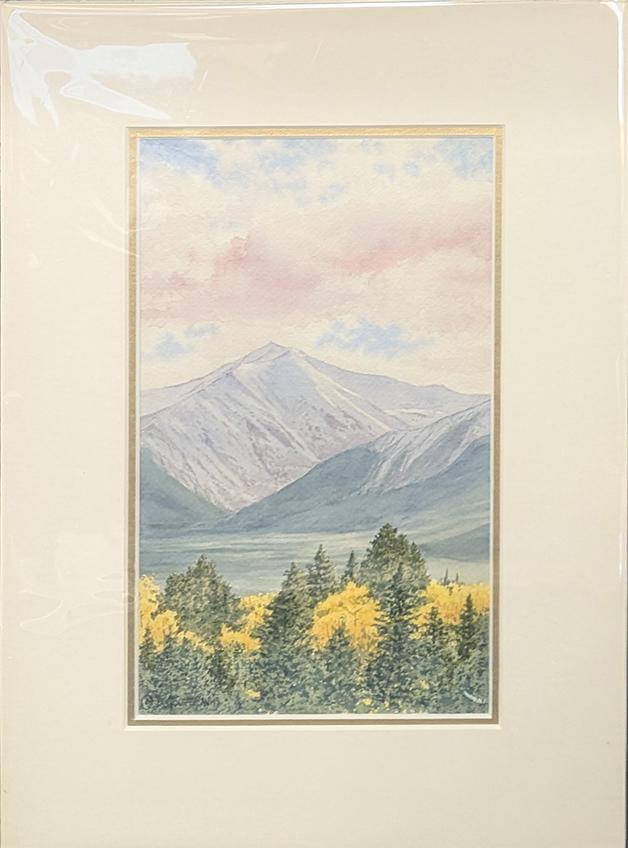 294 Norning Light on Mt Princeton