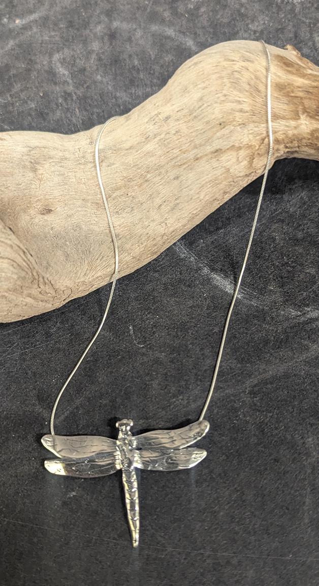 400 Sterling Dragonfly Pendant