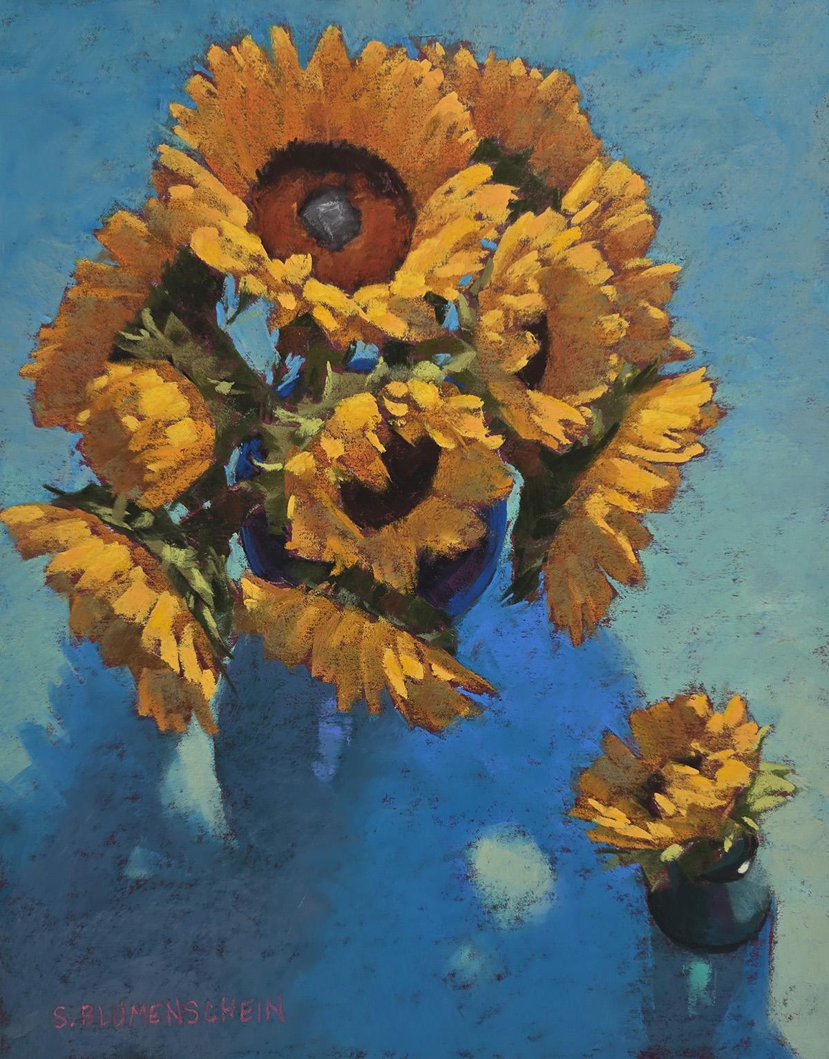 614 Sunflowers, Aerial View