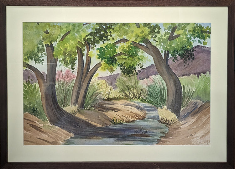 River with Trees
