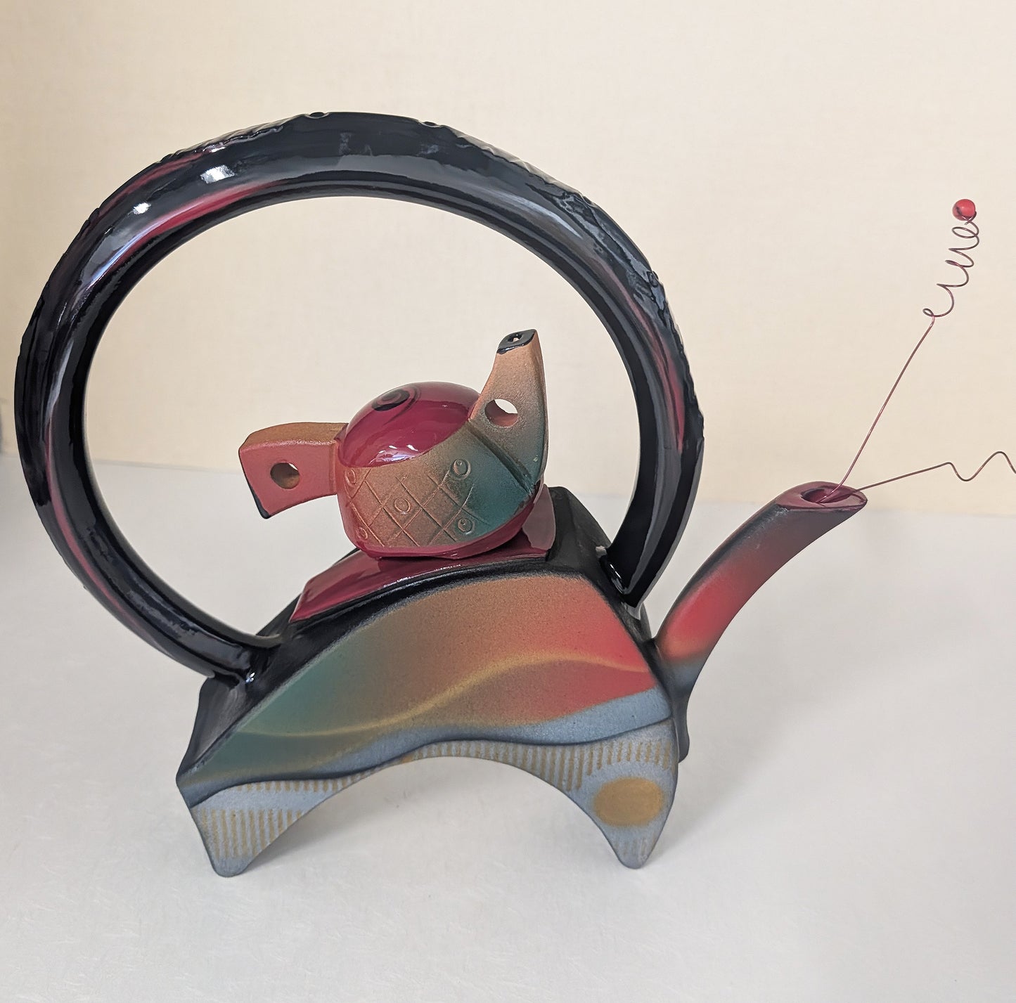 Flat Tea Pot Lg