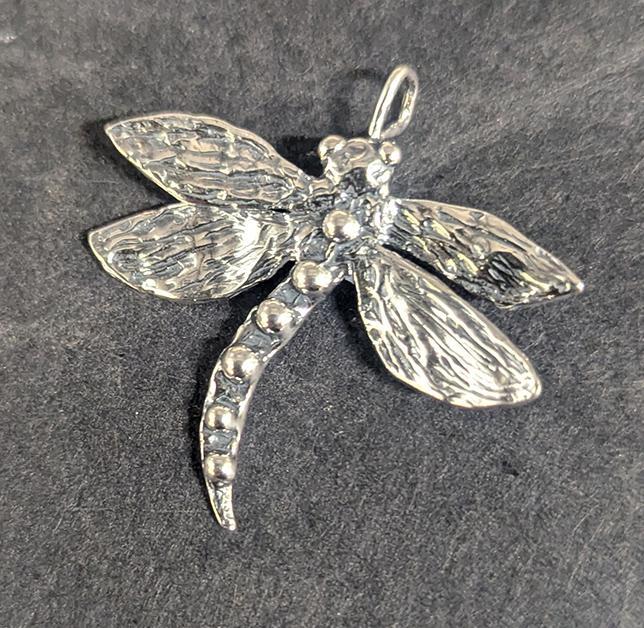 395 Sterling Dragonfly Pendant