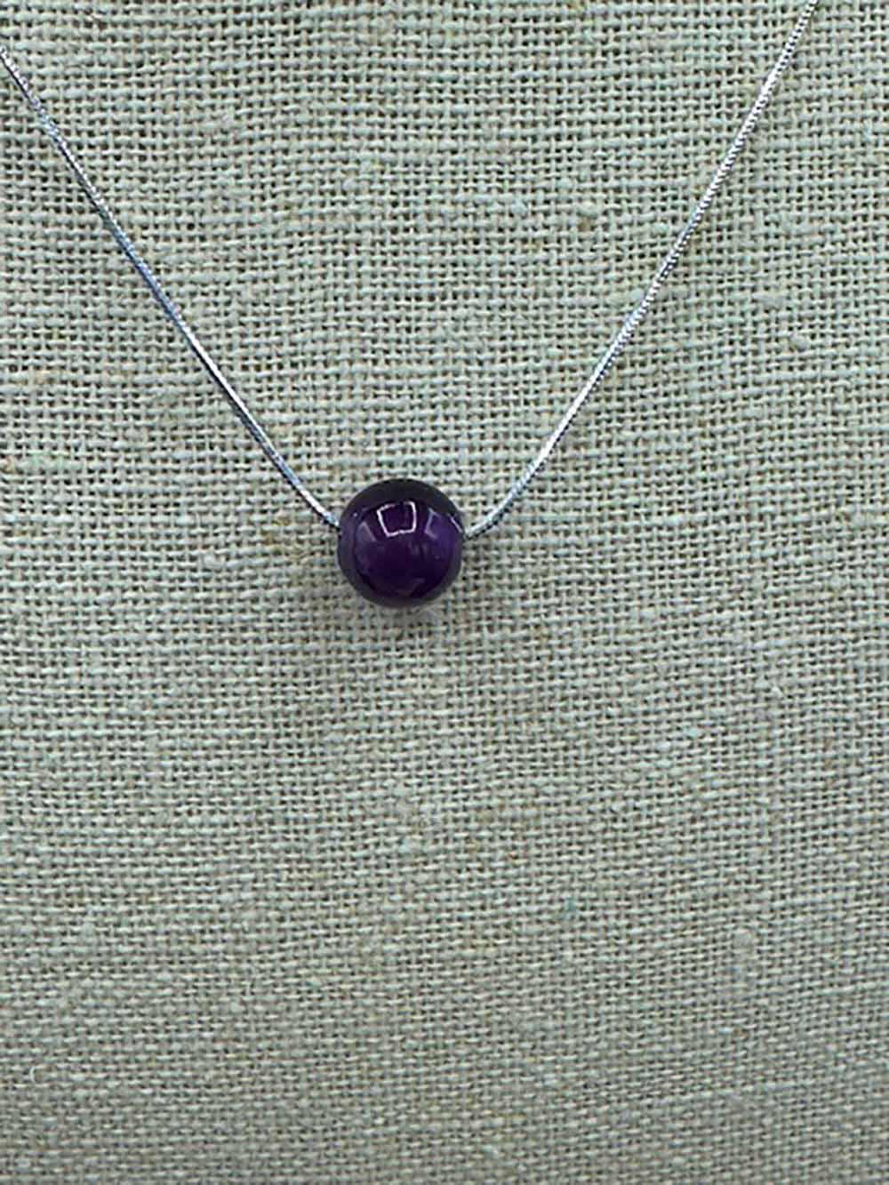 5079 Amethyst Bead Pandant