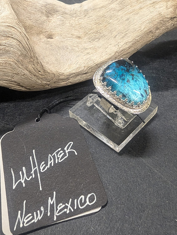 Shattuckite shops Ring