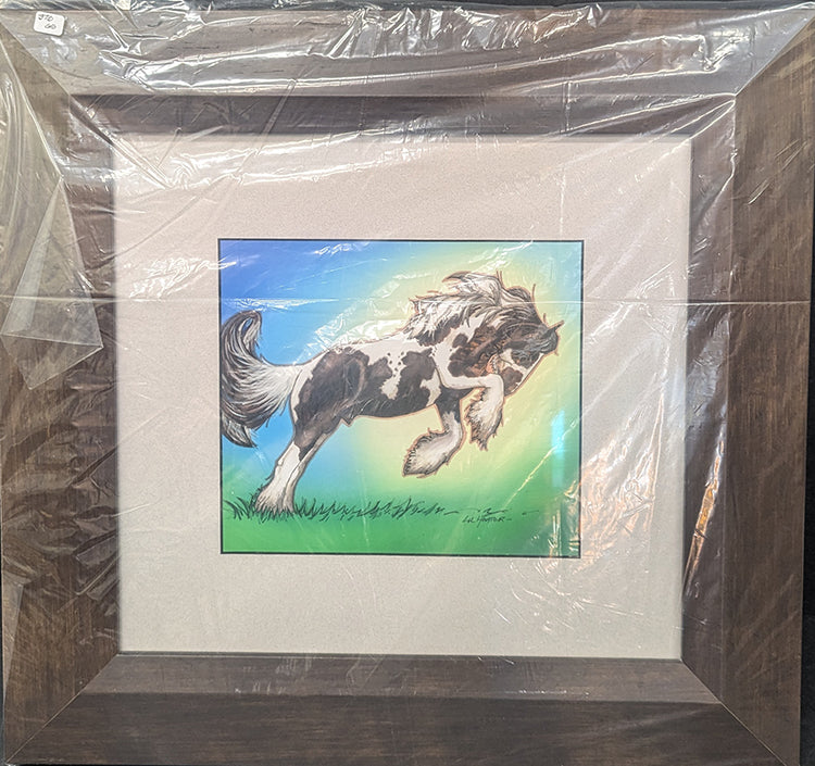 376gs Gypsy Vanner painting