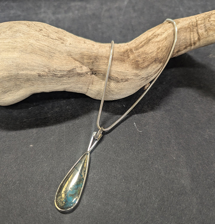 Morenci Turquoise Pendant 415