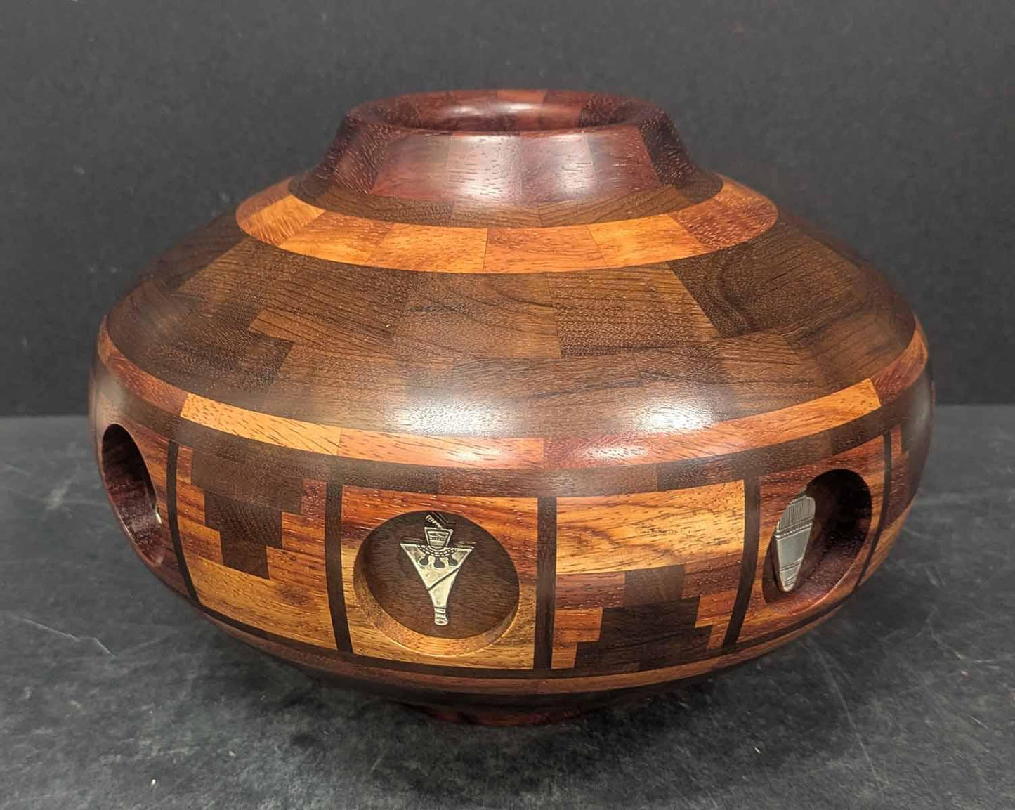 158 Shaman's Sunset Pot