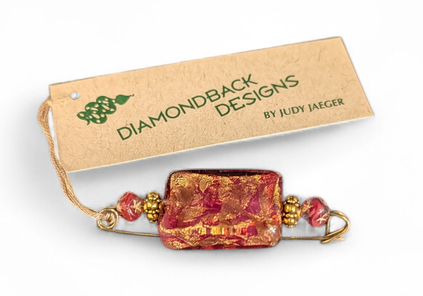 10655 Venetian Glass Pin