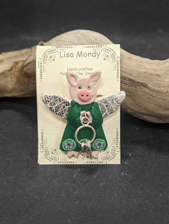 Pig with Wings Pin