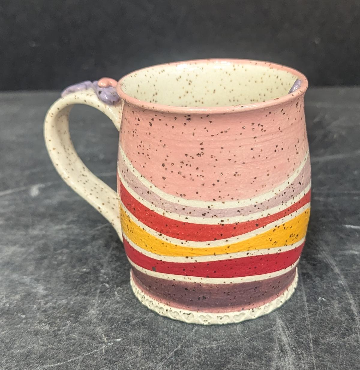 158 Pink Hearts Mug
