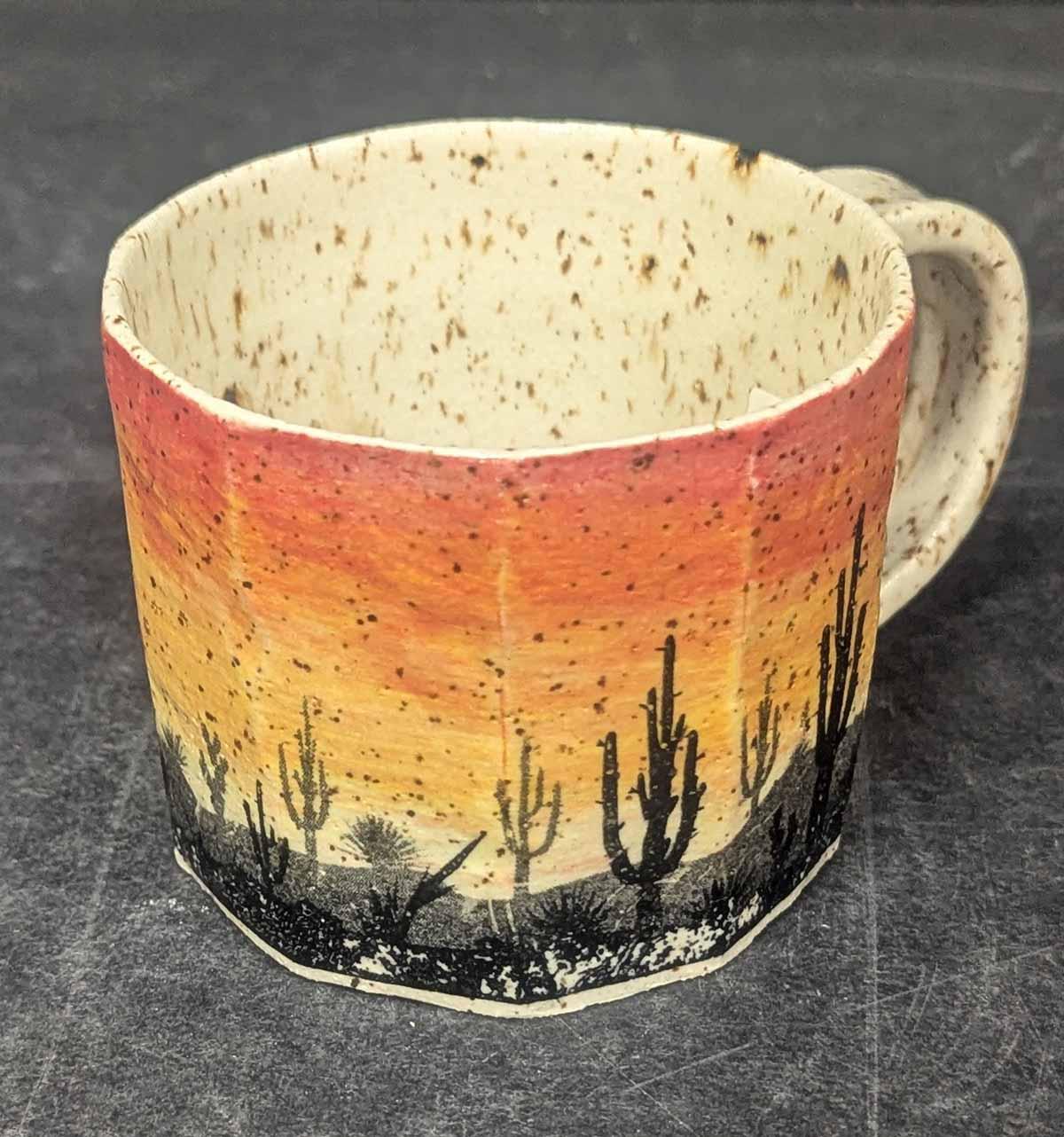 151 Sunset Cactus Mug