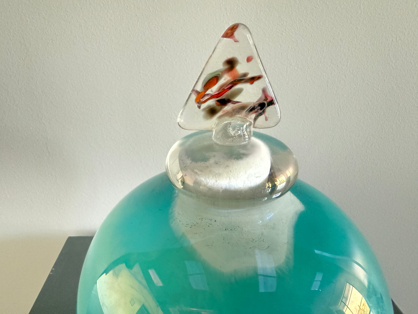 Glass Vessel with Lid - Spear