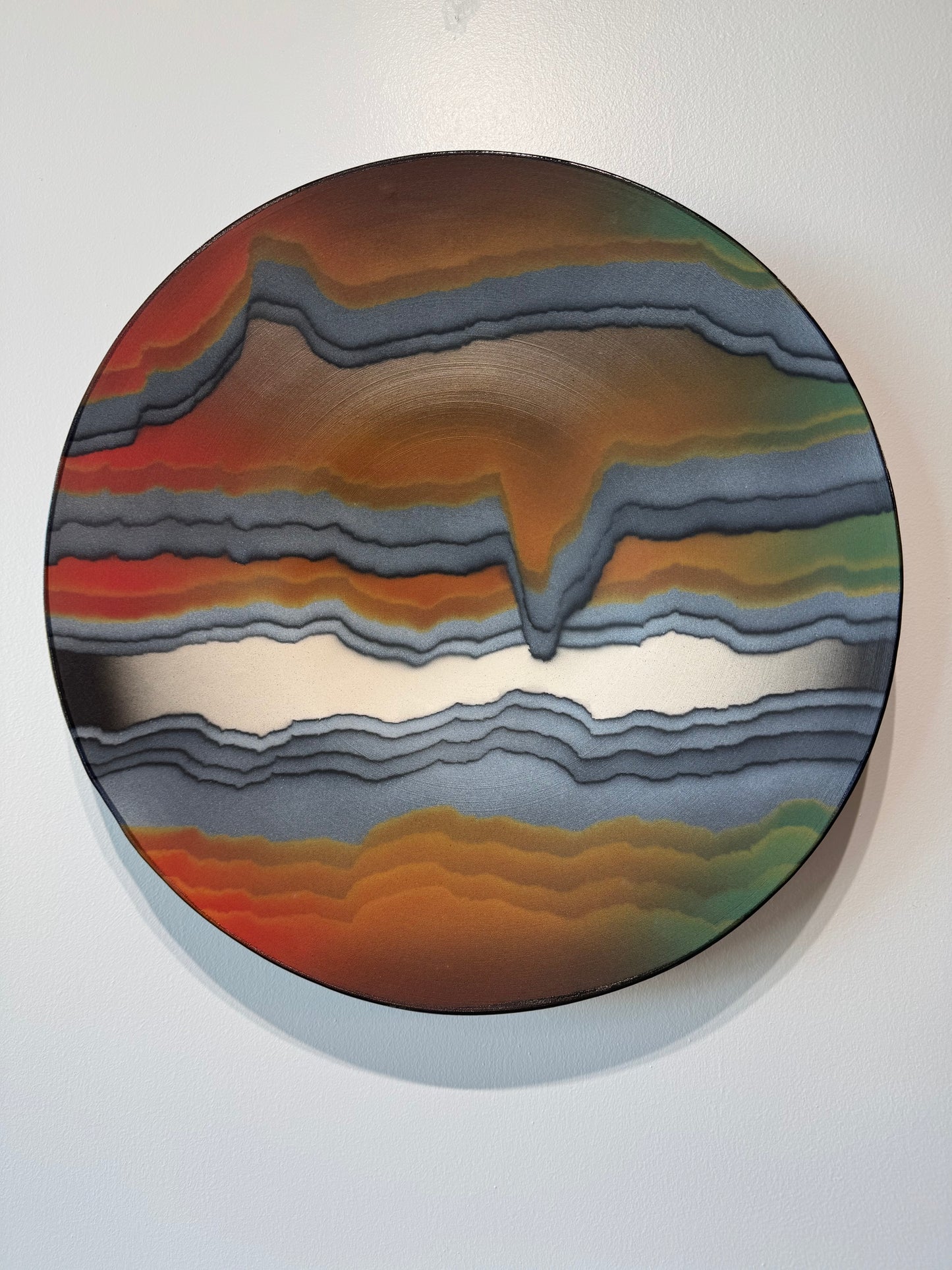 Southwest Abstract Platter White