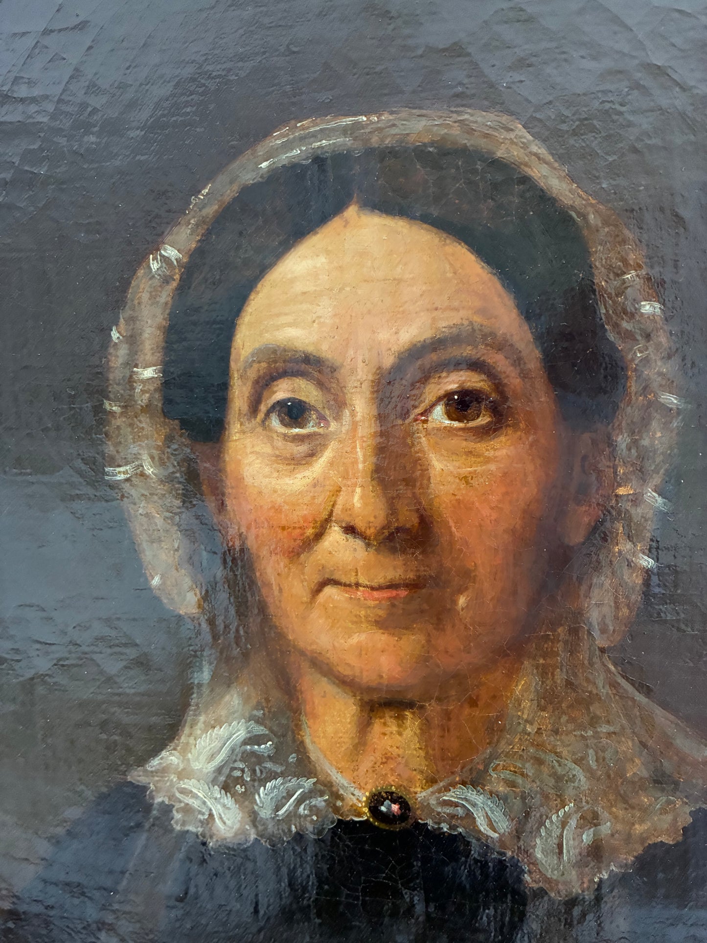 Oval Portrait of a Lady