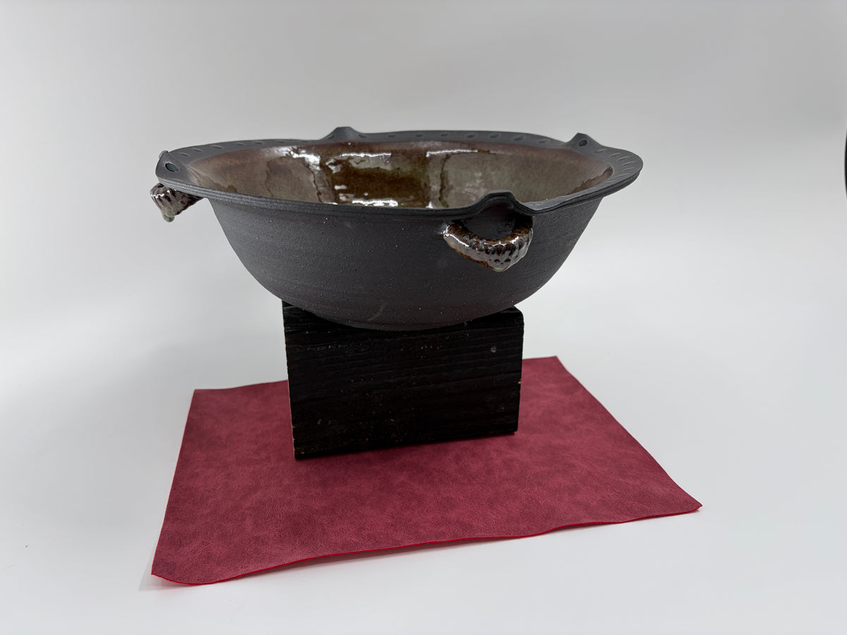 Iron Stone Handled Bowl