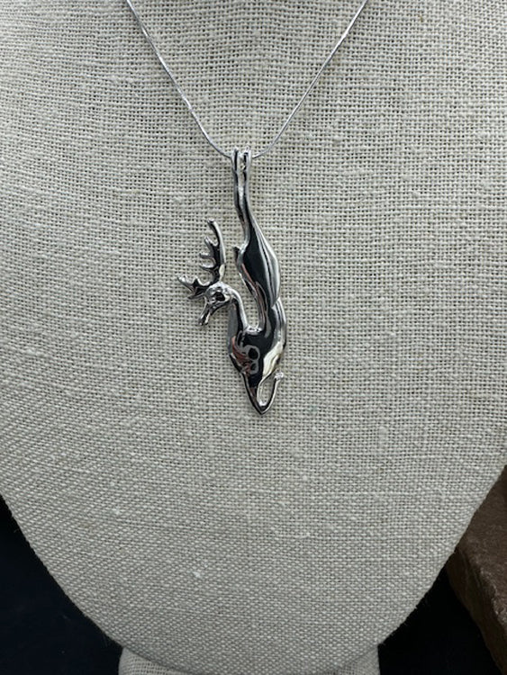 Santa's SS Reindeer Pendant 4378