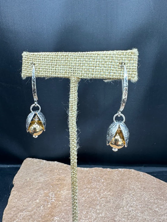 Gold Dangle Earrings 4448