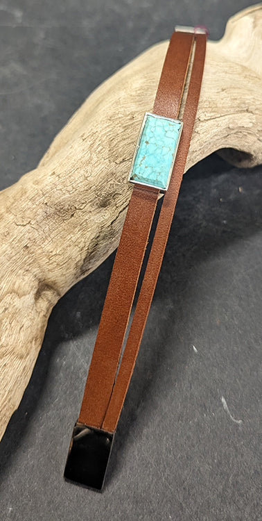 Nevada #8 Turquoise Cuff 385