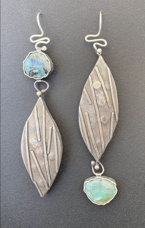 Peruvian Opal Earrings