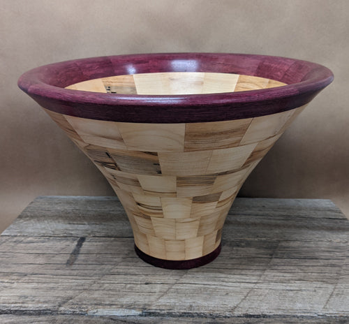 Segmented Bowl 115 - 8 x 12 x 12