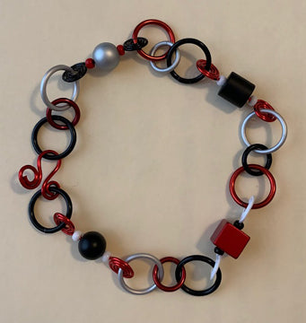 Anodized Aluminum Bracelet CH34
