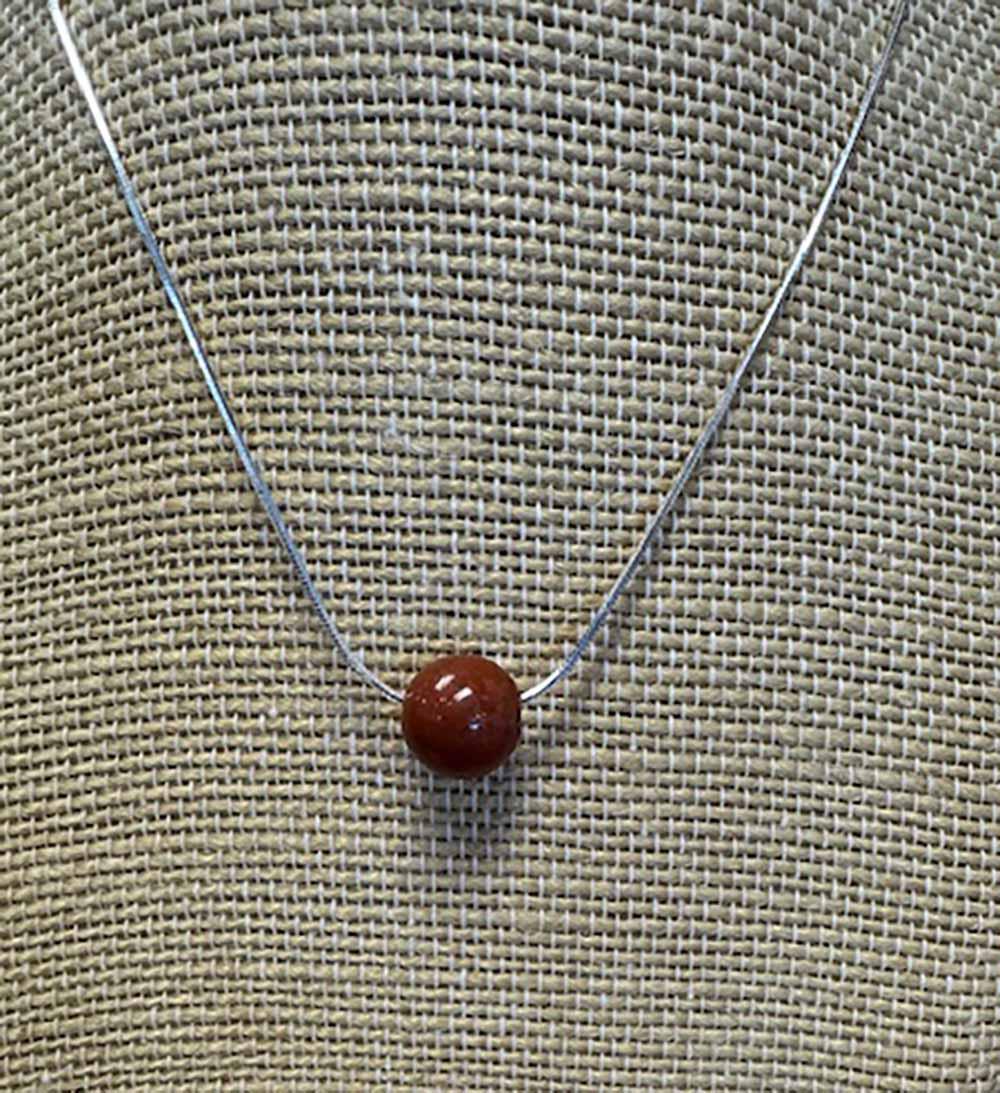 5083 Carnelian Bead Pandant