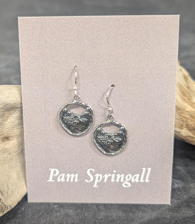 372 Round Sterling Earrings