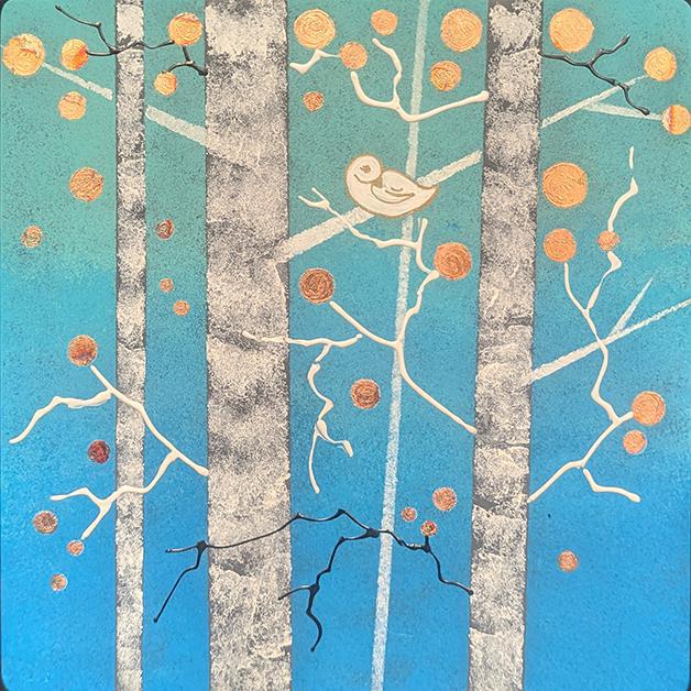 270 Spring Aspens & Dove