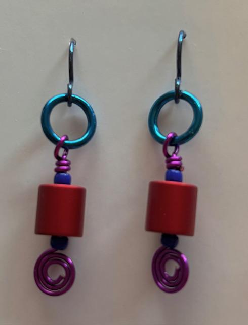 198HE AA Small Earrings