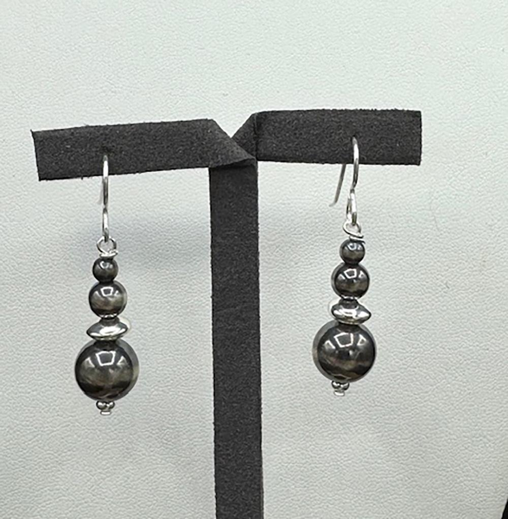 5093 Oxidized SS Earrings