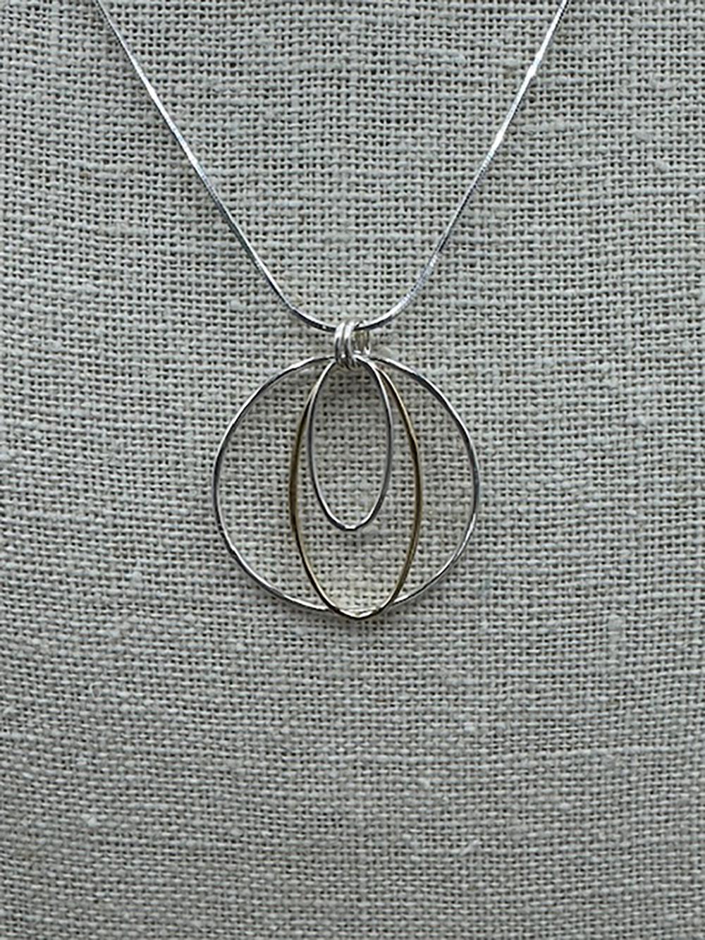 5089 Triple Ring Necklace
