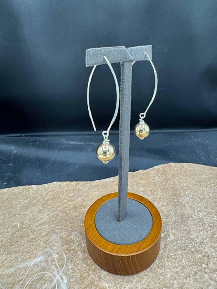 5152 14K GF Bead Earrings