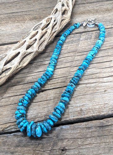 Spiderweb Turquoise Necklace 325