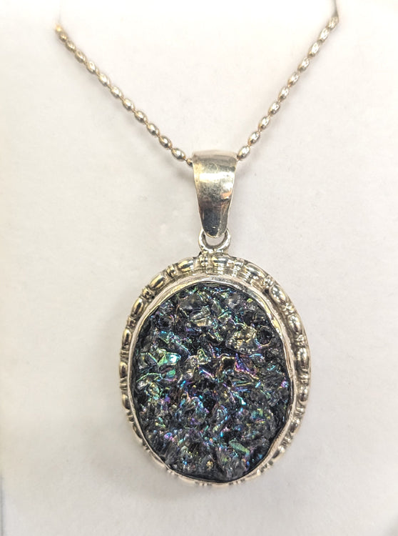 Drusy Pendant 694