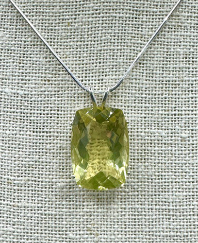 Lemon Quartz Pendant