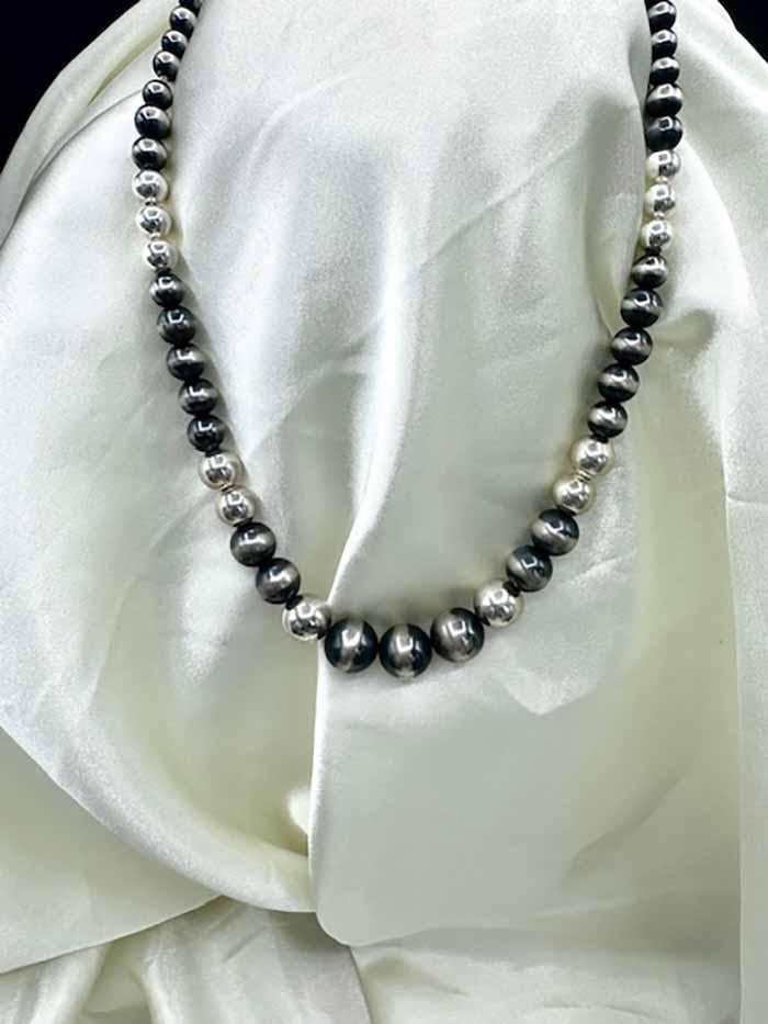 5146 Graduated Navajo Pearl Necklace