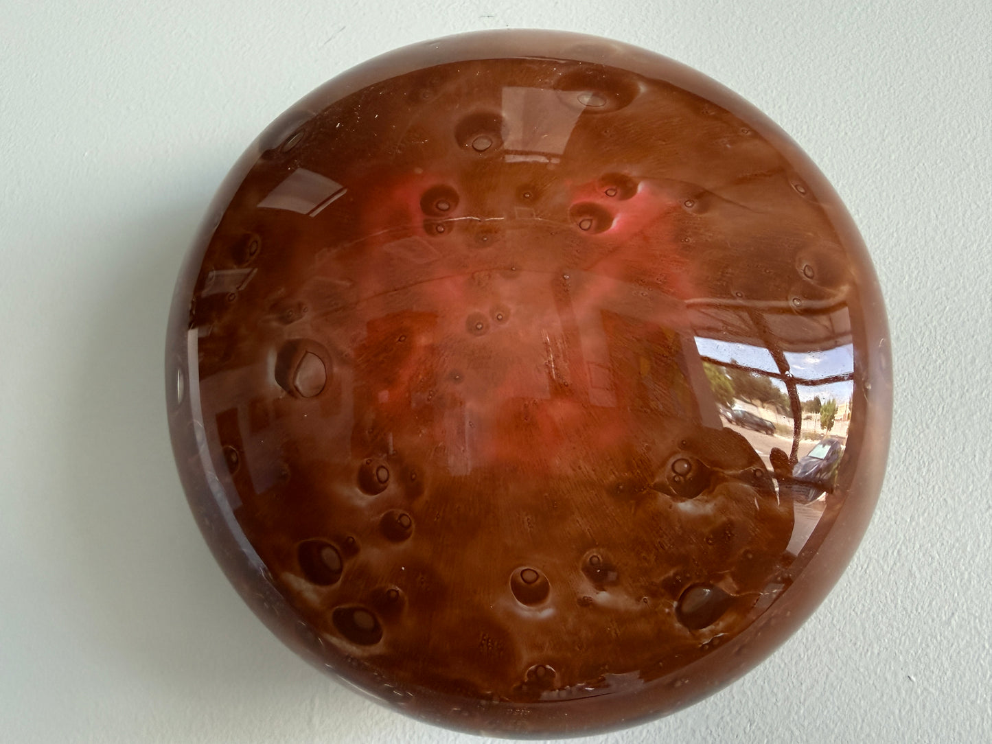 Wall Dot - Burnt Sienna