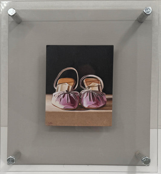 Pink Satin Shoes