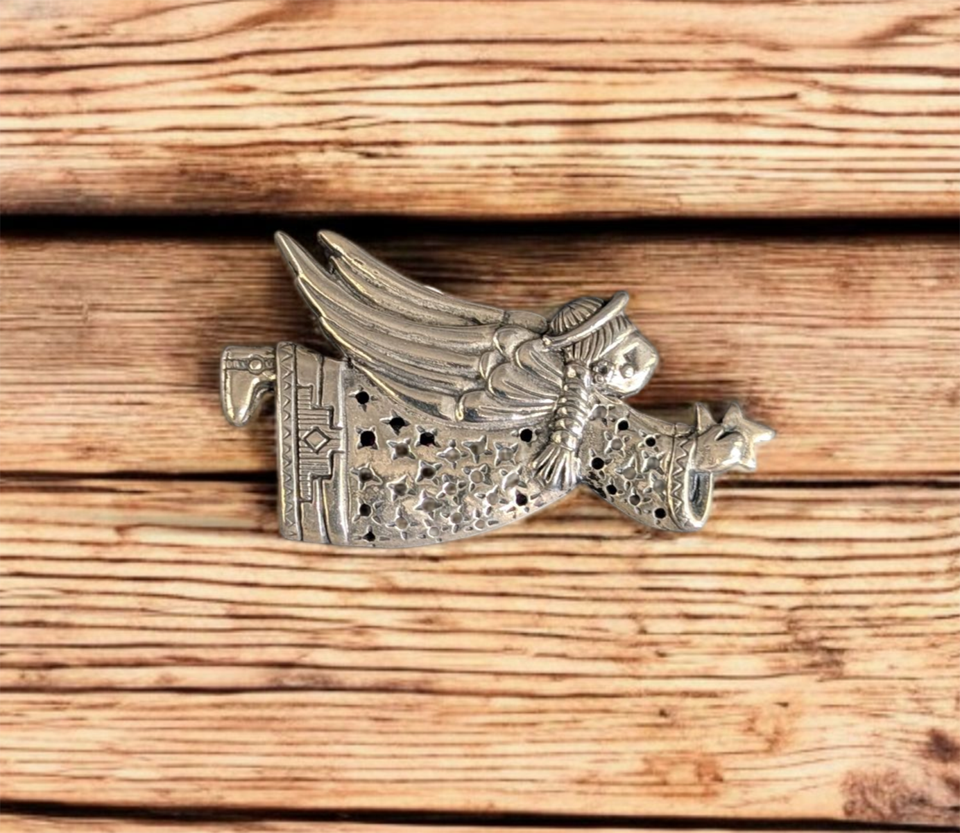 1070 Star Route Brooch