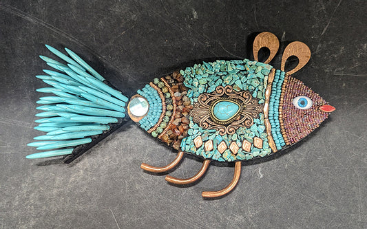 Beaded Fish 108