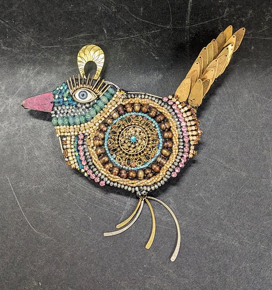 Beaded Bird 109