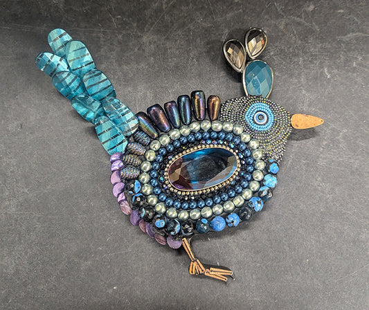 Beaded Bird 116