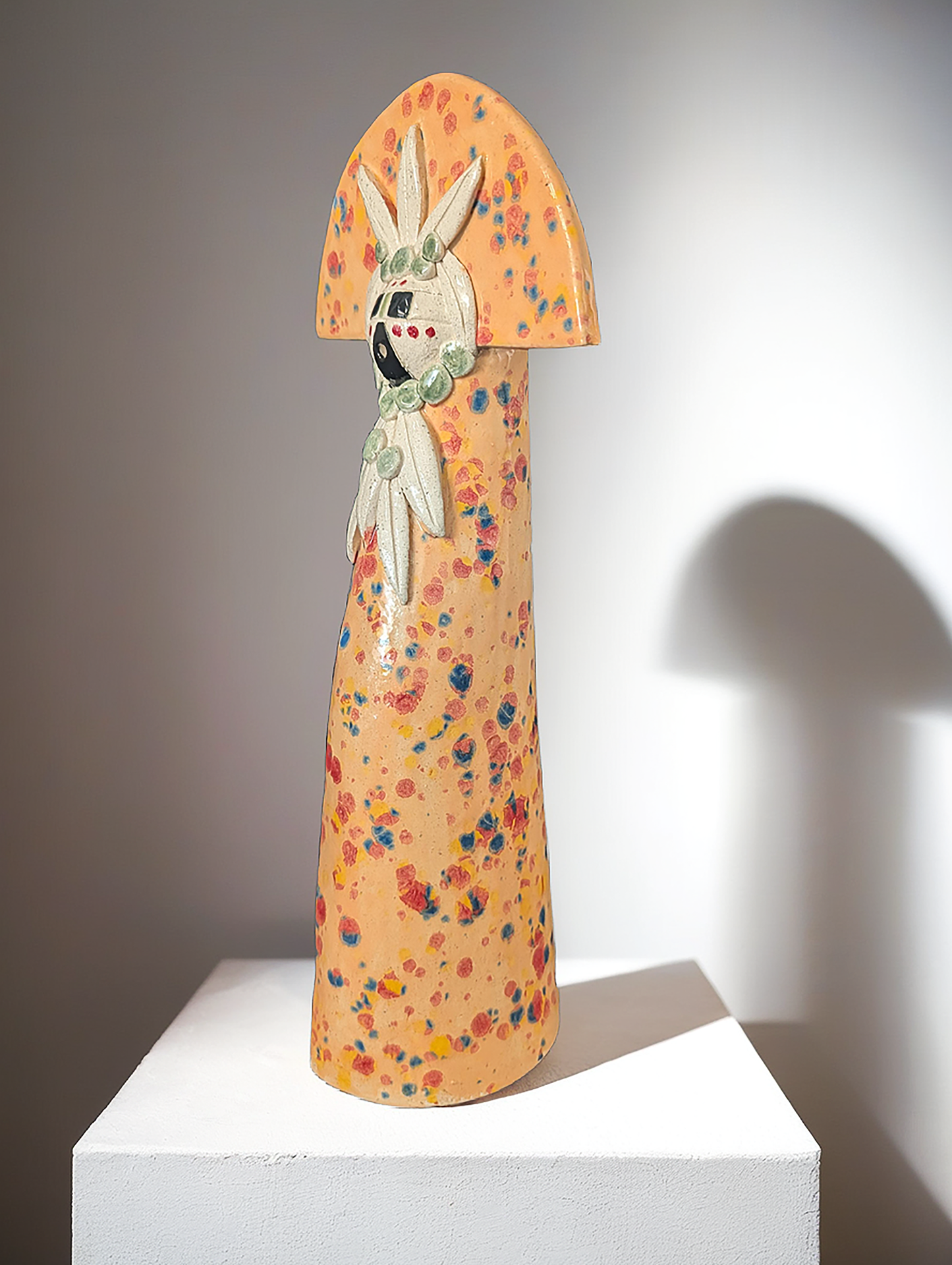 Shalako Style White Clay