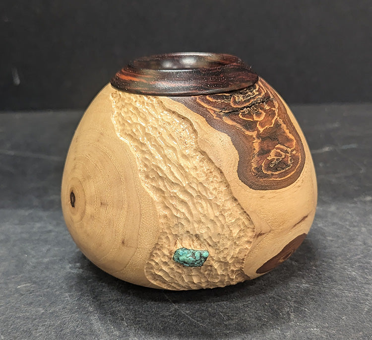 Carved River Pot 143