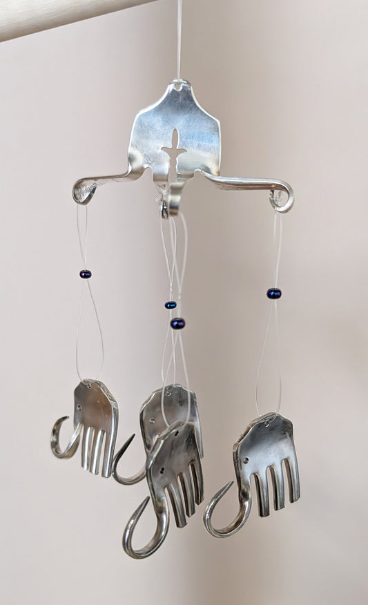 Elephants - Fork Windchime
