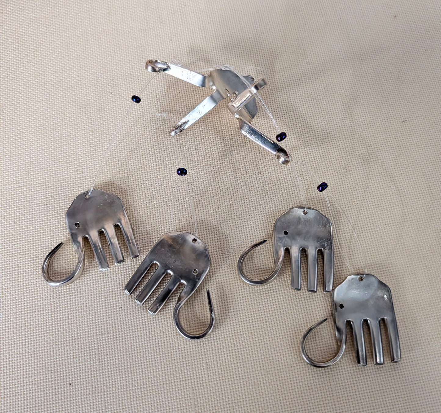 Elephants - Fork Windchime