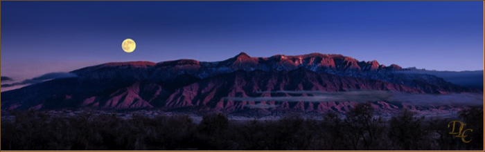 Sandias at Dusk